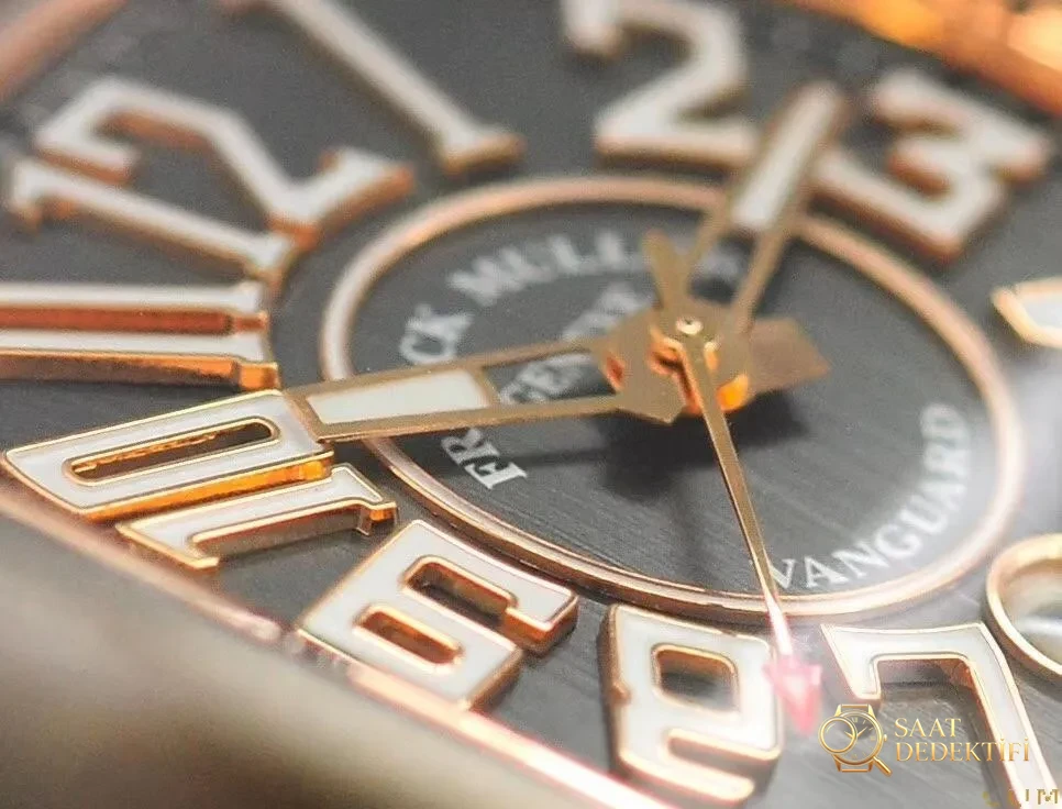 GF Factory Franck Muller V45 titanyum-gül altın versiyonu saat incelemesi - Bilezik, Toka ve Klips Mekanizması