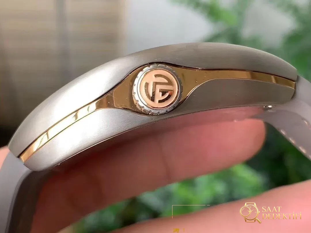 GF Factory Franck Muller V45 titanyum-gül altın versiyonu saat incelemesi - Mekanizma Zemberek ve Balans Detayı