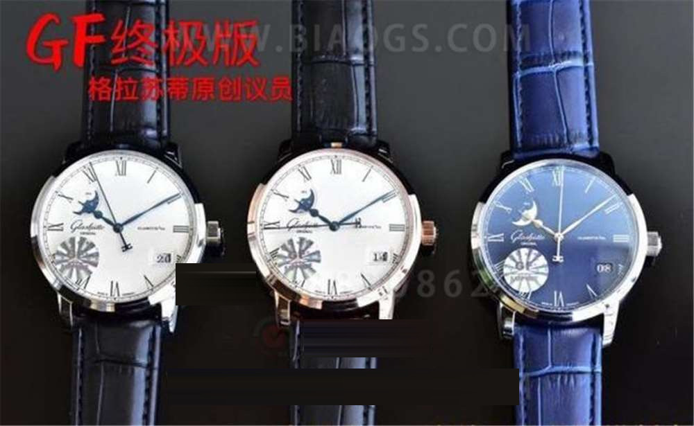 GF Factory Glashütte Original Senator Büyük Tarih Ay Evreli Kol Saati İşçilik İncelemesi — 2. fotoğraf