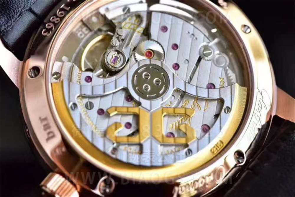 GF Factory Glashütte Original Senator Büyük Tarih Ay Evreli Kol Saati İşçilik İncelemesi — 6. fotoğraf