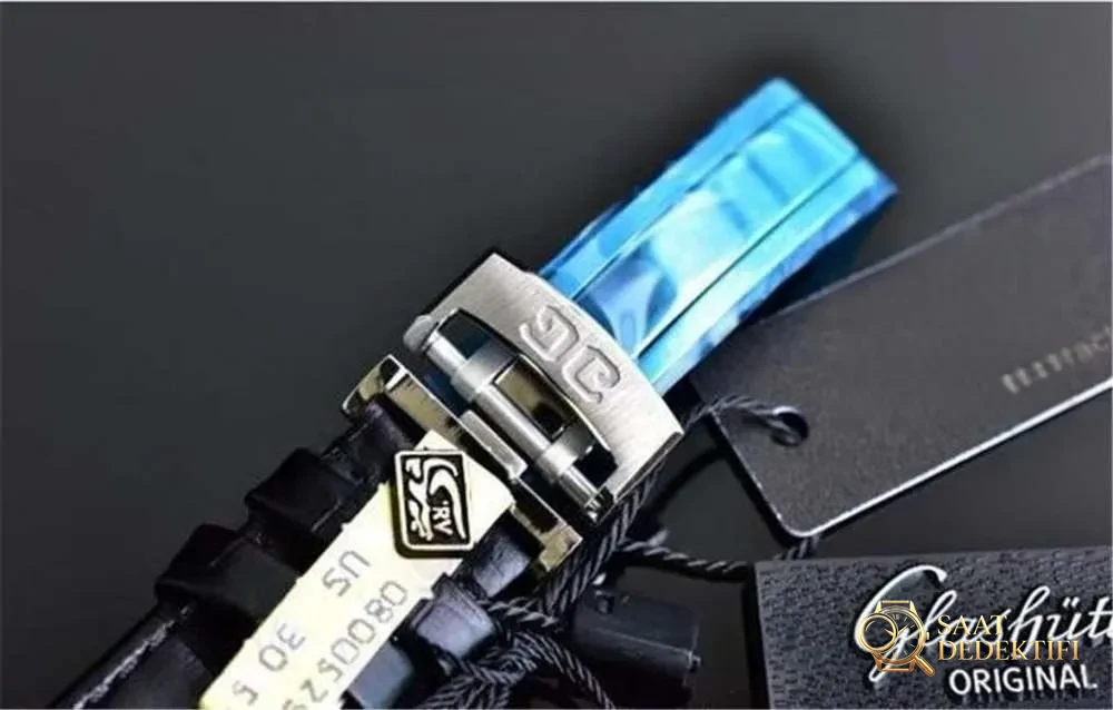 GF Factory Glashütte Original Senator Büyük Tarih Ay Evreli Kol Saati İşçilik İncelemesi - Toka İçi Mikro Ayar Mekanizması