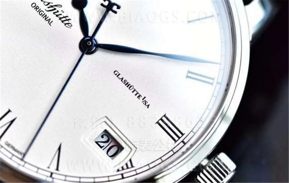 GF Factory Glashütte Original Senator Büyük Tarih Ay Evreli Kol Saati İşçilik İncelemesi — 22. fotoğraf