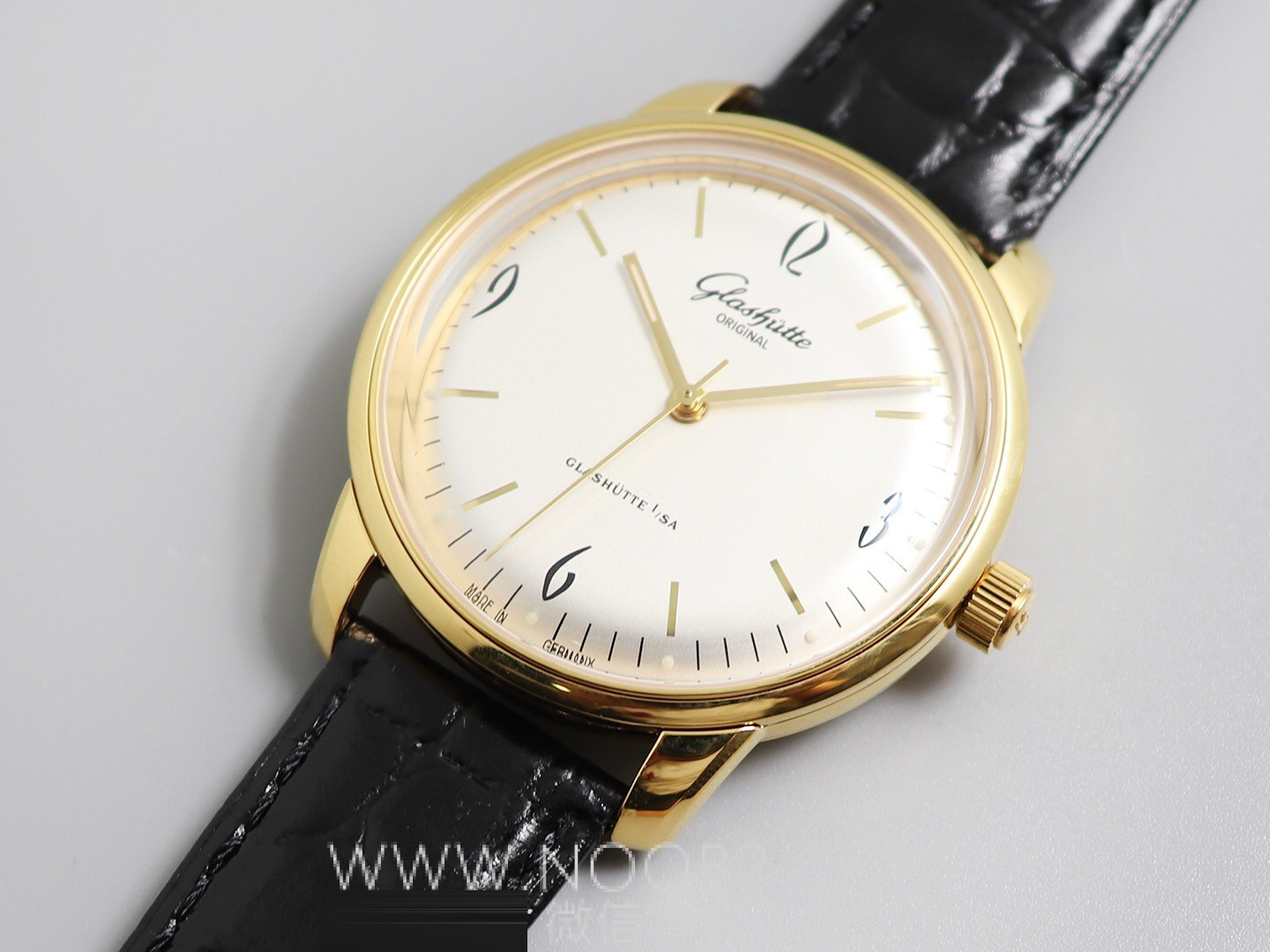 GF Factory Glashütte Original Vintage Serisi 1960'lar 39 mm Sınırlı Üretim Buz Mavisi Replika Saat Nasıl? — 14. fotoğraf