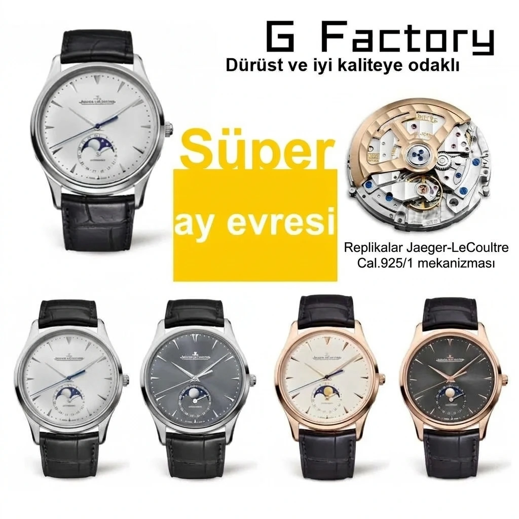 Jaeger-LeCoultre Replika Saat İncelemesi - Ön Görünüm ve Kasa Tasarımı