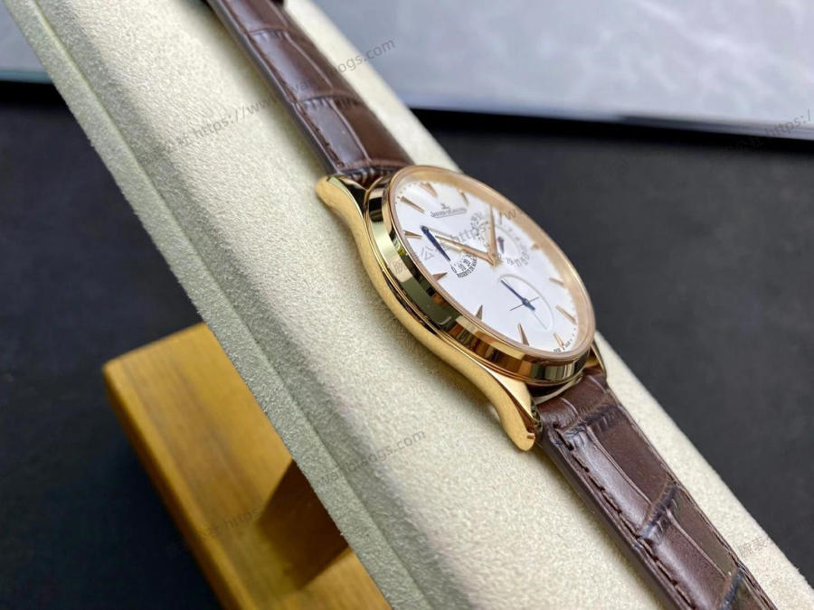 GF Factory Jaeger-LeCoultre Master serisi 1378420 erkek klasik kol saati (Joker rose altın şampanya) — 4. fotoğraf