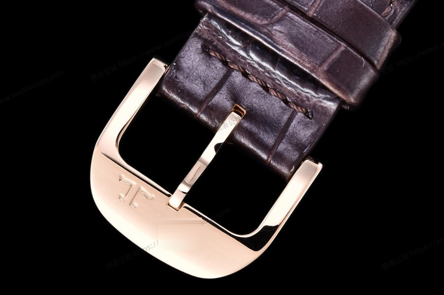 GF Factory Jaeger-LeCoultre Master serisi 1378420 erkek klasik kol saati (Joker rose altın şampanya) — 17. fotoğraf