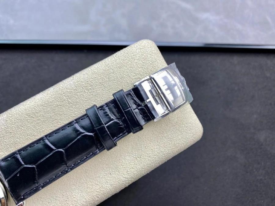 GF Factory Jaeger-LeCoultre Master serisi 1378420 erkek klasik kol saati (Palyaço beyaz kadran) — 7. fotoğraf