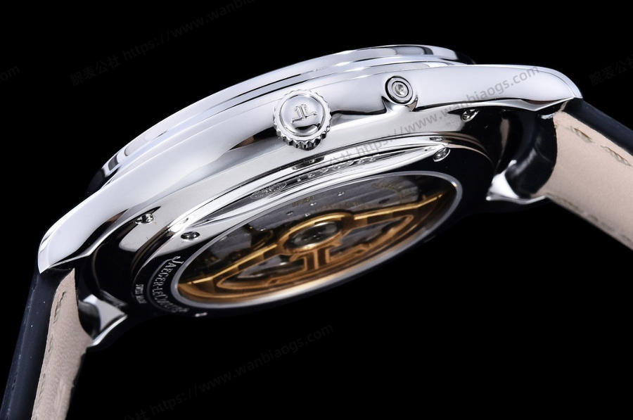 GF Factory Jaeger-LeCoultre Master serisi 1378420 erkek klasik kol saati (Palyaço beyaz kadran) — 14. fotoğraf