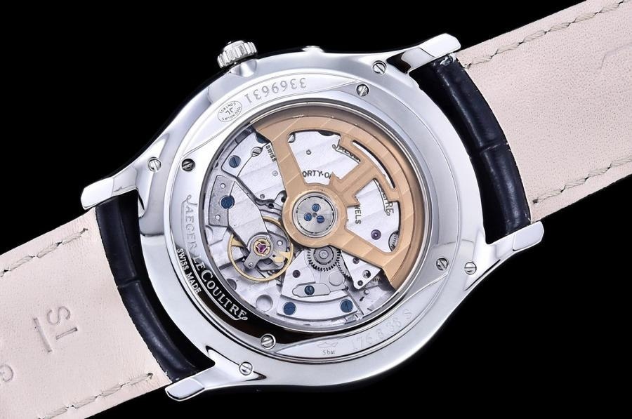 GF Factory Jaeger-LeCoultre Master serisi 1378420 erkek klasik kol saati (Palyaço beyaz kadran) — 16. fotoğraf