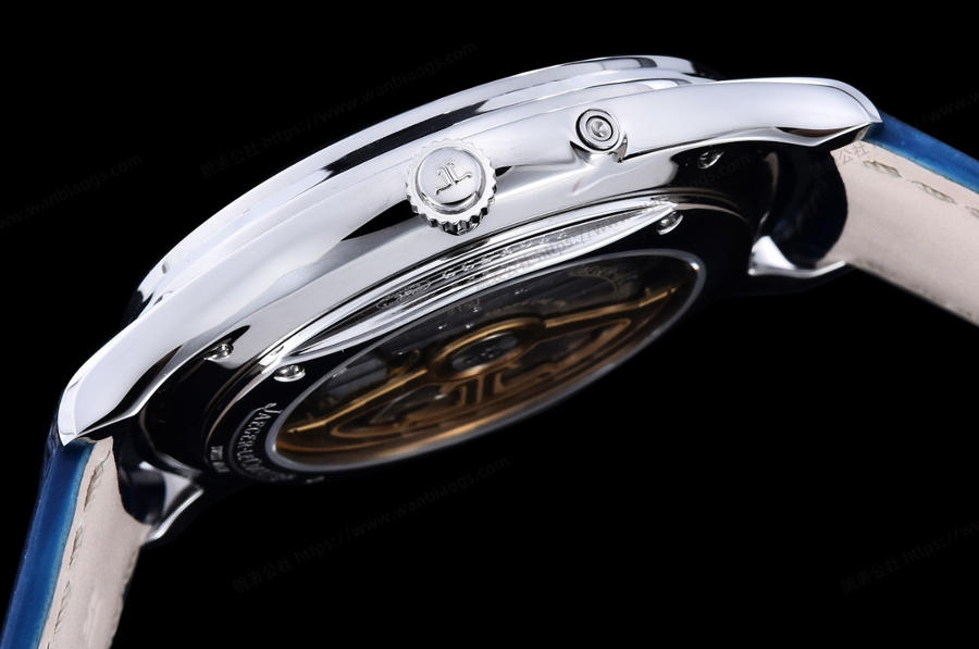 GF Factory Jaeger-LeCoultre Master Serisi 1378480 Erkek Klasik Kol Saati (Palyaço Mavi Kadran) — 14. fotoğraf
