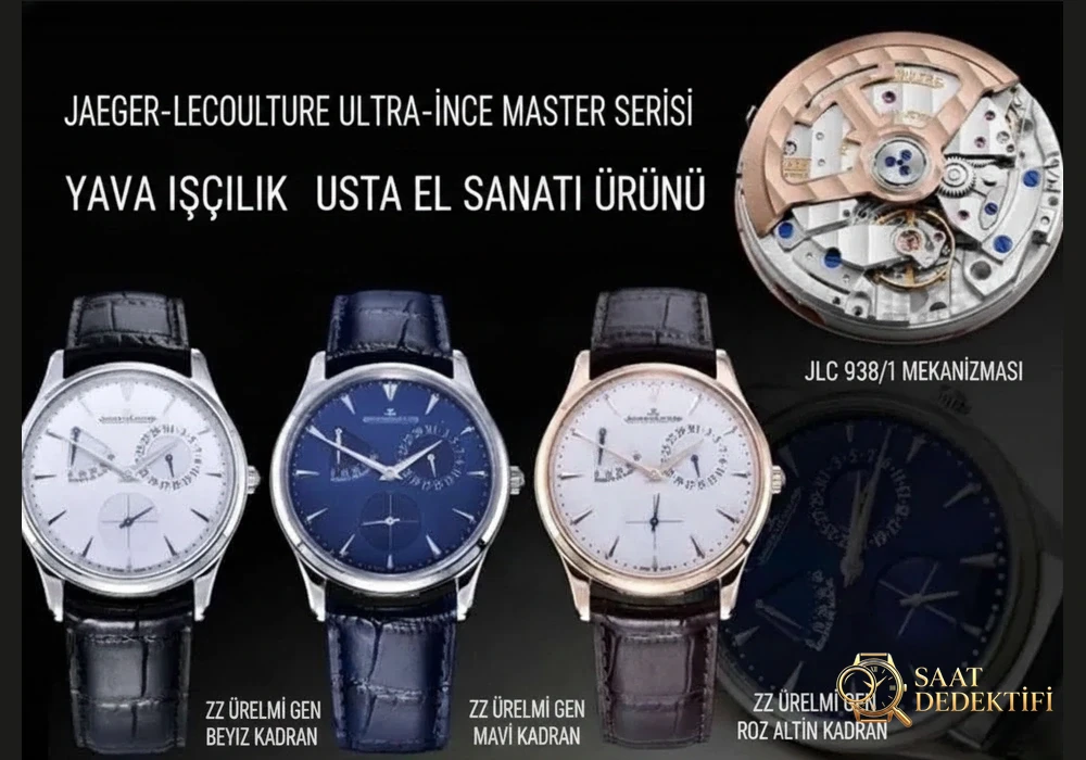 Jaeger-LeCoultre Replika Saat İncelemesi - Ön Görünüm ve Kasa Tasarımı
