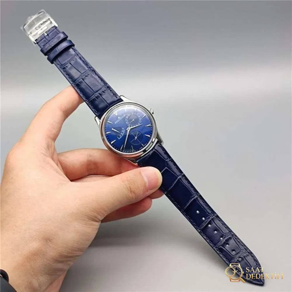 GF Factory Jaeger-LeCoultre Palyaço 1378420 saat incelemesi - Sade ve ağırbaşlı Jaeger-LeCoultre Master serisi - Klips Kilidi ve Lazer Damgalar