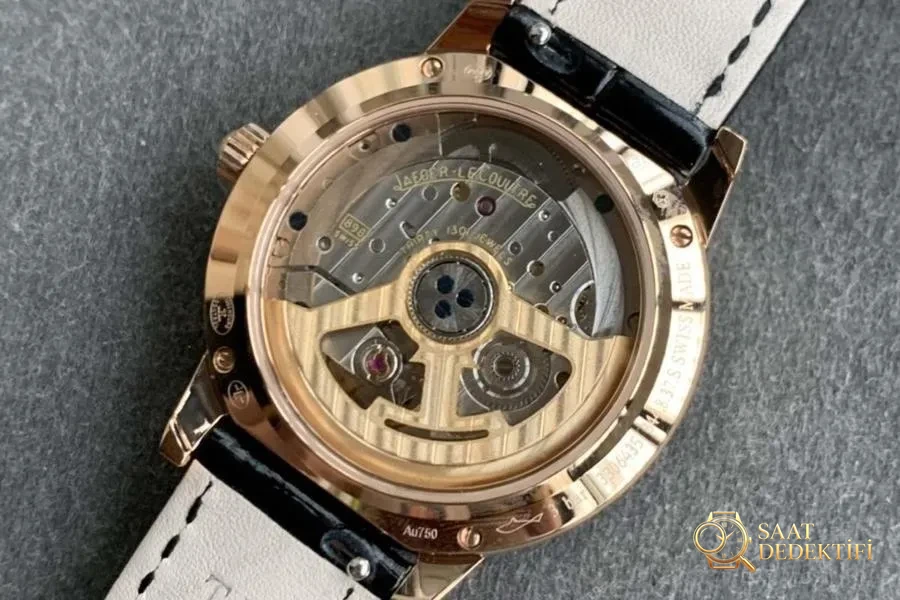 GF Factory Jaeger-LeCoultre Rendez-Vous gündüz-gece göstergeli 3442430 altın kaplama saat incelemesi - Bilezik, Toka ve Klips Mekanizması