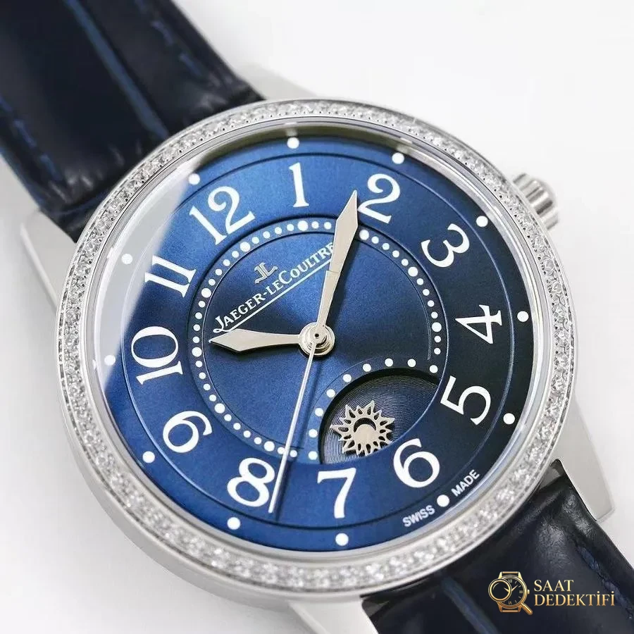 GF Factory Jaeger-LeCoultre Rendez-Vous serisi 3448480 saat incelemesi - Arka Kapak ve Mekanizma Detayı