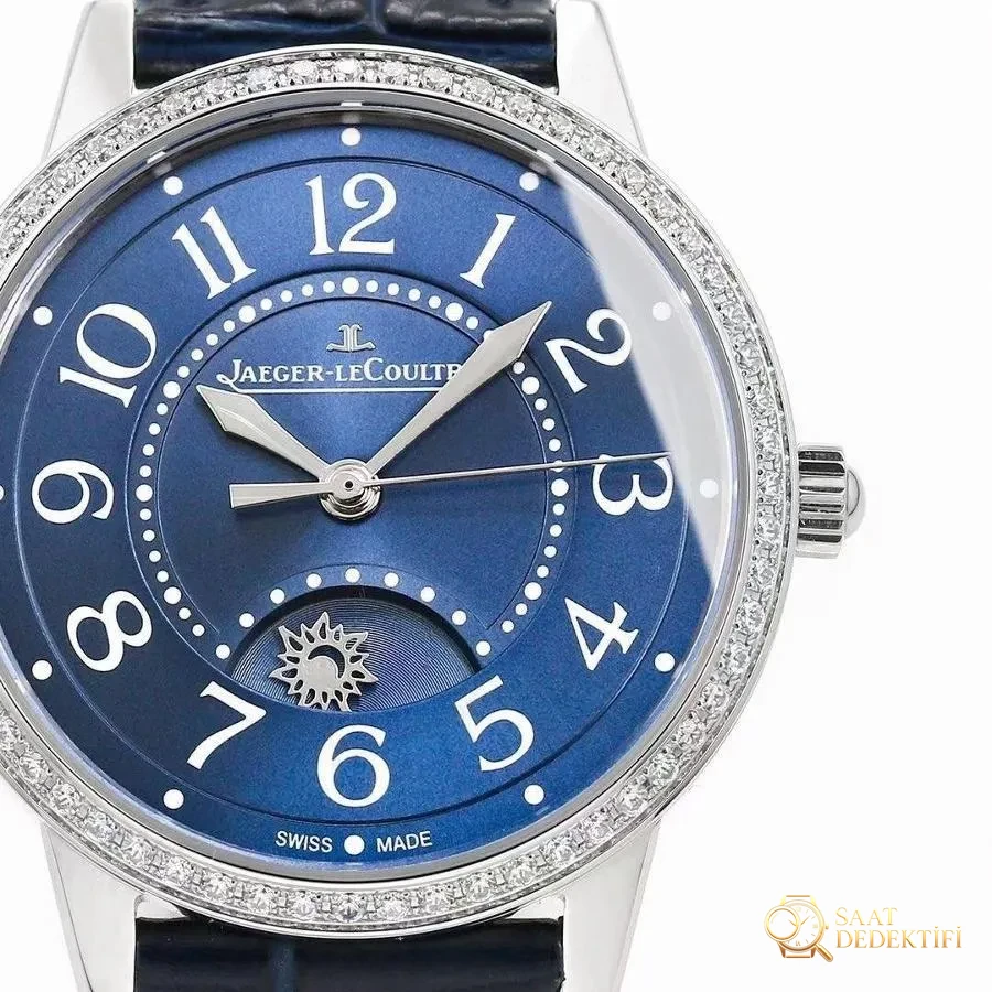 GF Factory Jaeger-LeCoultre Rendez-Vous serisi 3448480 saat incelemesi - Makro Kadran ve İndeks İşçiliği