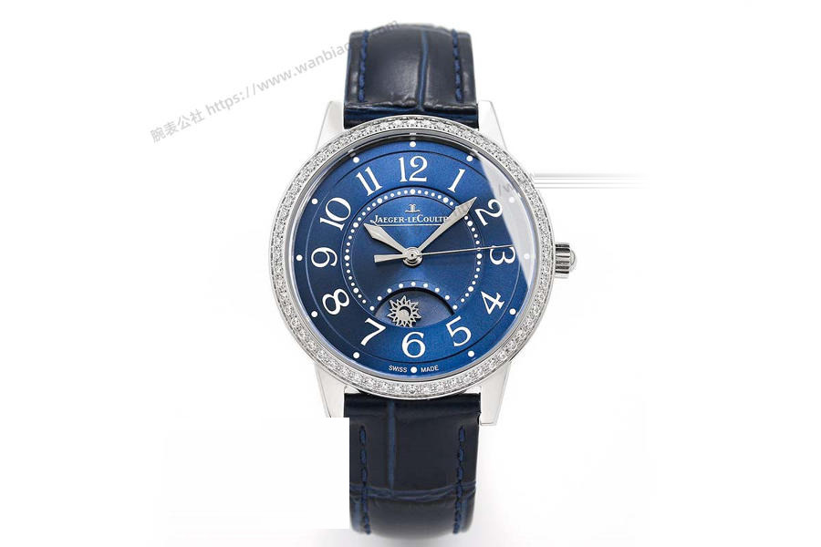GF Factory Jaeger-LeCoultre Rendez-Vous serisi (mavi kadran) kadın kol saati incelemesi — 1. fotoğraf