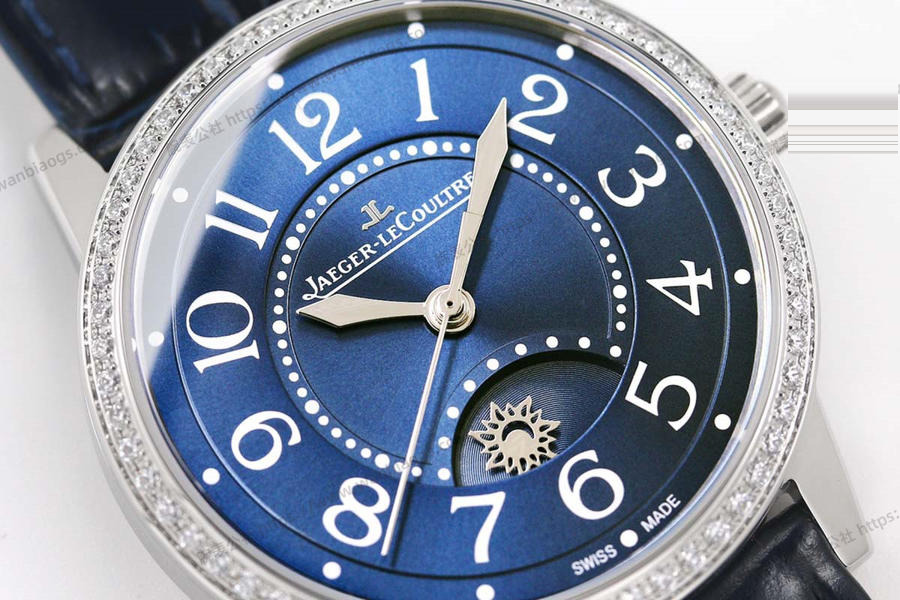 GF Factory Jaeger-LeCoultre Rendez-Vous serisi (mavi kadran) kadın kol saati incelemesi — 2. fotoğraf