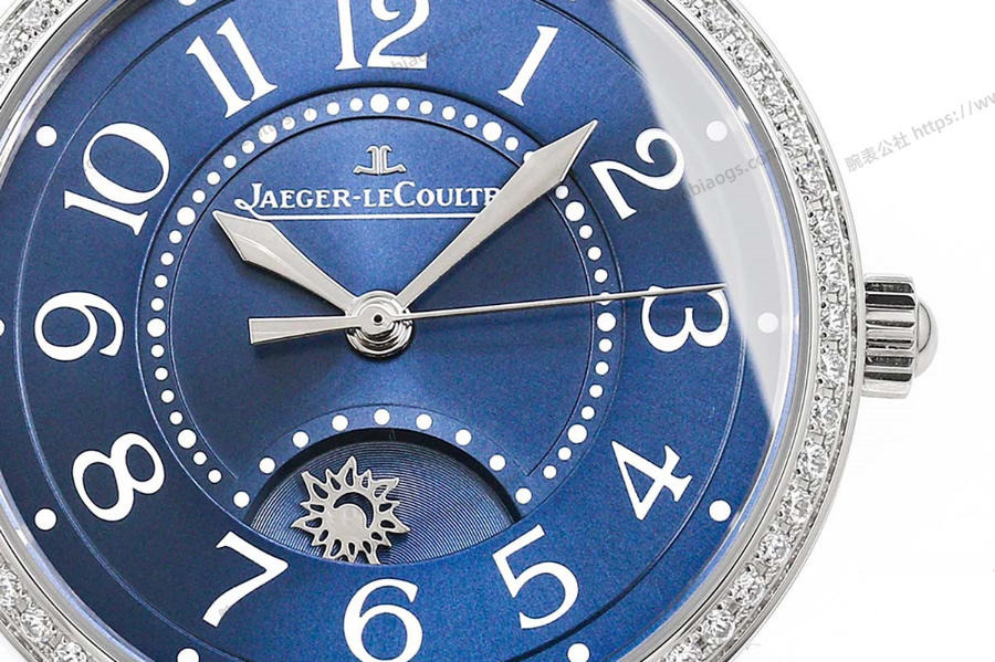 GF Factory Jaeger-LeCoultre Rendez-Vous serisi (mavi kadran) kadın kol saati incelemesi — 3. fotoğraf
