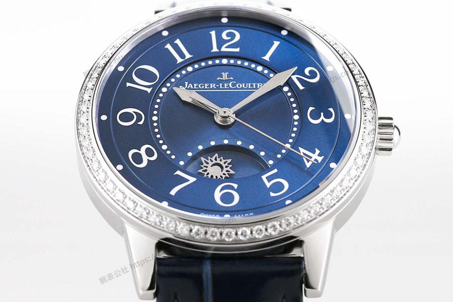 GF Factory Jaeger-LeCoultre Rendez-Vous serisi (mavi kadran) kadın kol saati incelemesi — 4. fotoğraf
