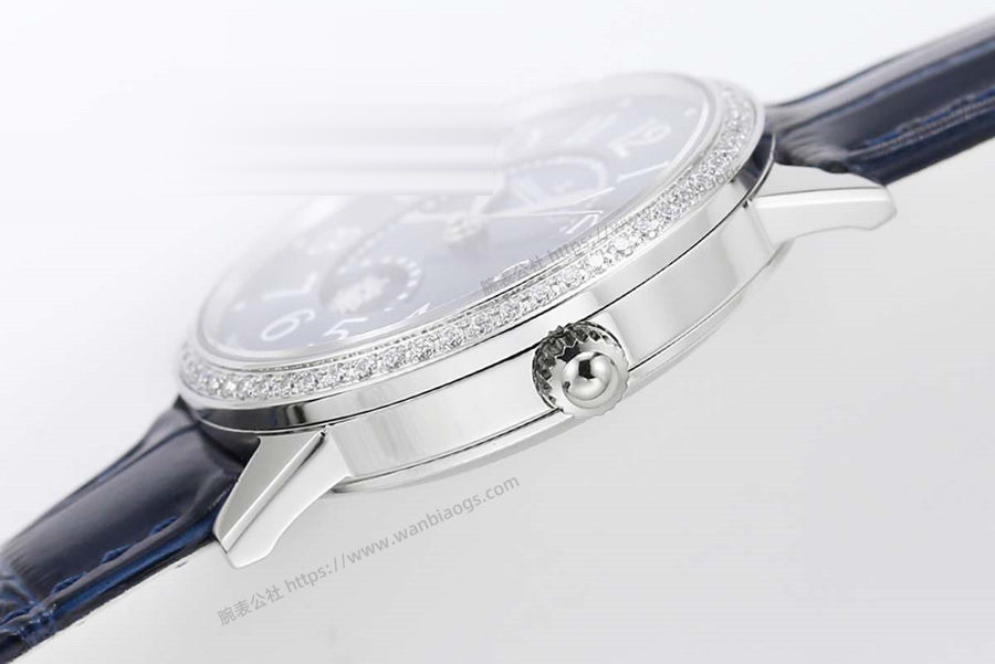 GF Factory Jaeger-LeCoultre Rendez-Vous serisi (mavi kadran) kadın kol saati incelemesi — 5. fotoğraf