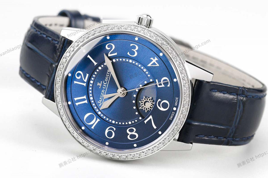 GF Factory Jaeger-LeCoultre Rendez-Vous serisi (mavi kadran) kadın kol saati incelemesi — 8. fotoğraf
