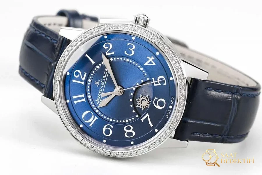 GF Factory Jaeger-LeCoultre Rendez-Vous serisi (mavi kadran) kadın kol saati incelemesi - Bilekte Duruş ve Kasa Orantısı