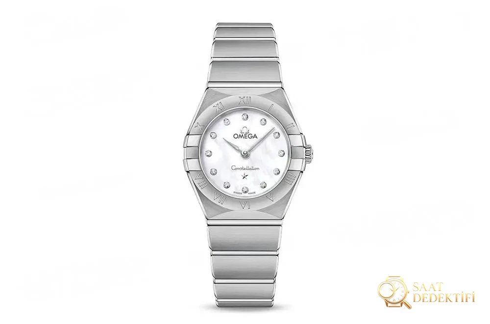 GF Omega Constellation 25 mm İsviçre Kuvars Saat İncelemesi - Mekanizma Zemberek ve Balans Detayı