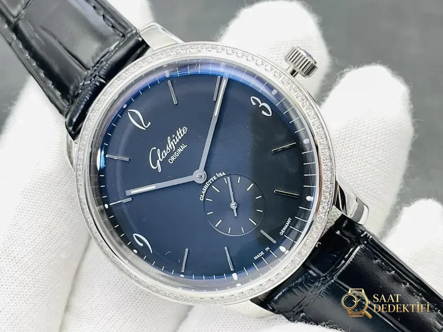 GFS Factory Glashütte Original Vintage Mekanizma ve Kalibre Analizi - ön görünüm