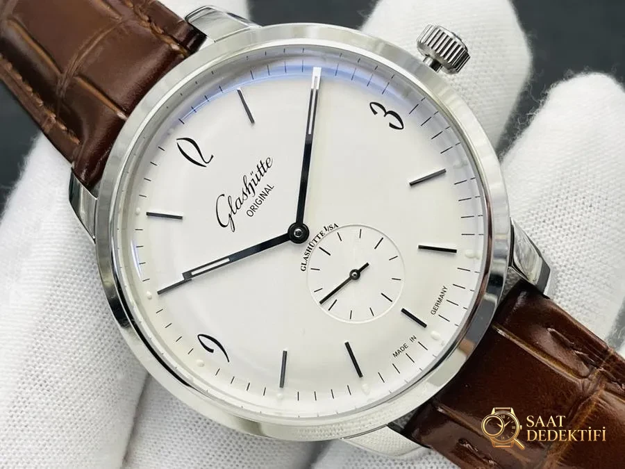 GFS Factory Glashütte Original Vintage Serisi 2023 Piyasadaki En Üst Versiyon - Ön Görünüm ve Kasa Tasarımı