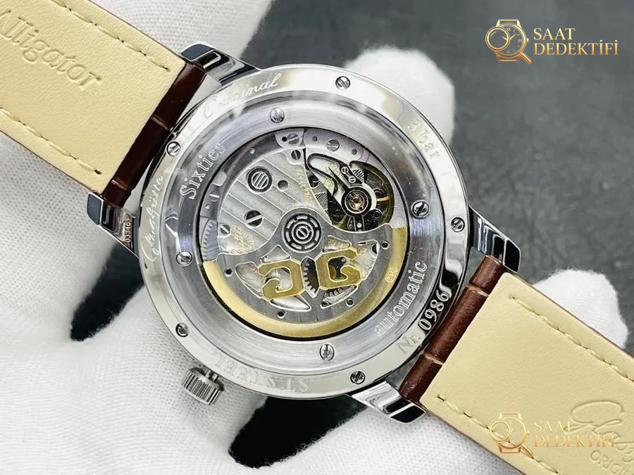 GFS Factory Glashütte Original Vintage Serisi 2023 Piyasadaki En Üst Versiyon - Klips Kilidi ve Lazer Damgalar