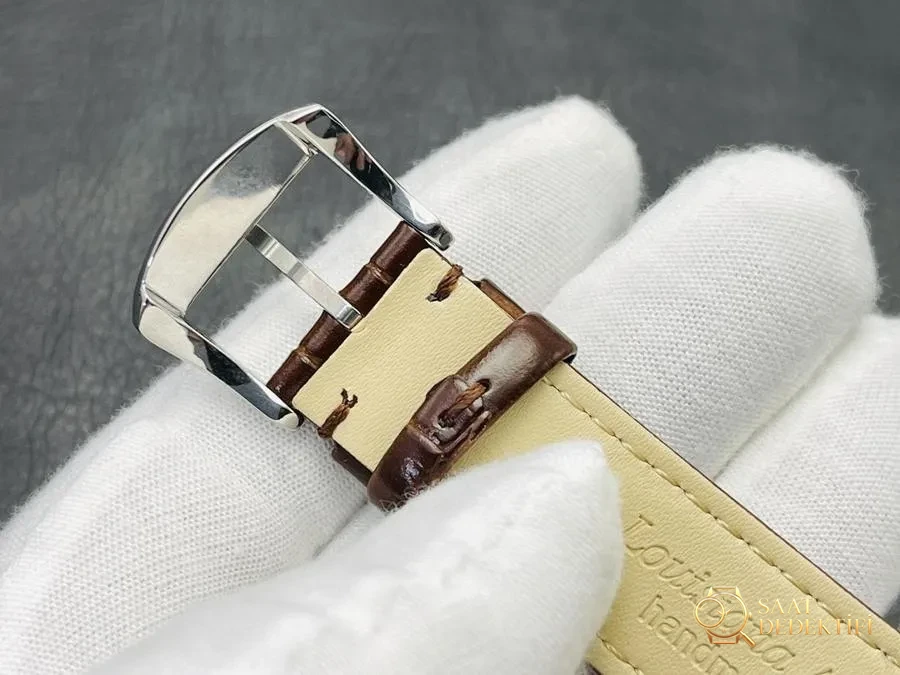 GFS Factory Glashütte Original Vintage Serisi 2023 Piyasadaki En Üst Versiyon - Kadran Detayı ve Bezel İşçiliği