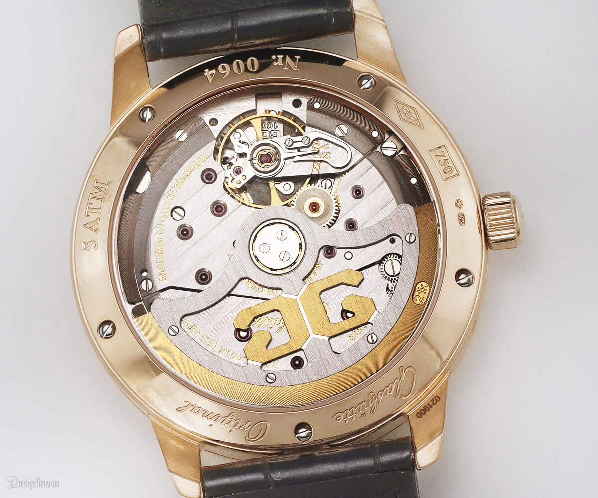 Glashutte Orijinal kalibre 100 03 mekanizma