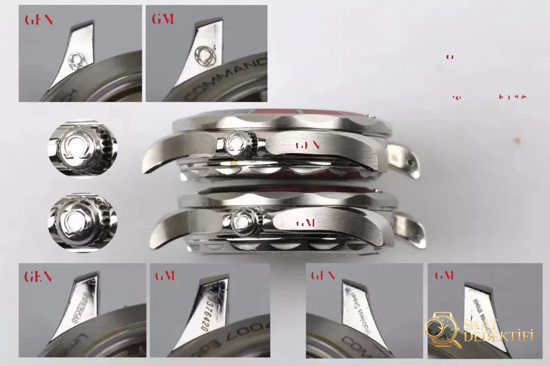 GM Factory Omega Seamaster 007 Commander gerçek-replika karşılaştırması: orijinalin karşısında UR Factory fark yaratabiliyor mu? - Arka Kapak ve Mekanizma Detayı