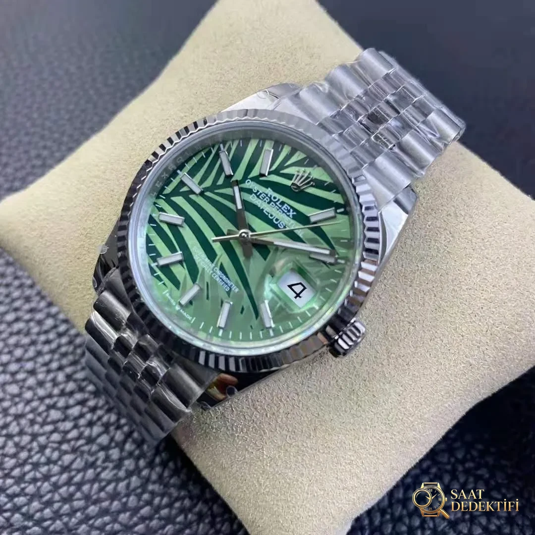 Rolex Datejust Palm Leaf