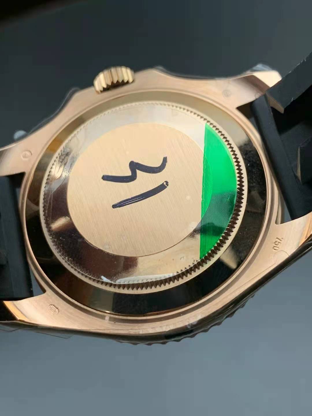 Rolex YachtMaster 116655 Kasa Arkası
