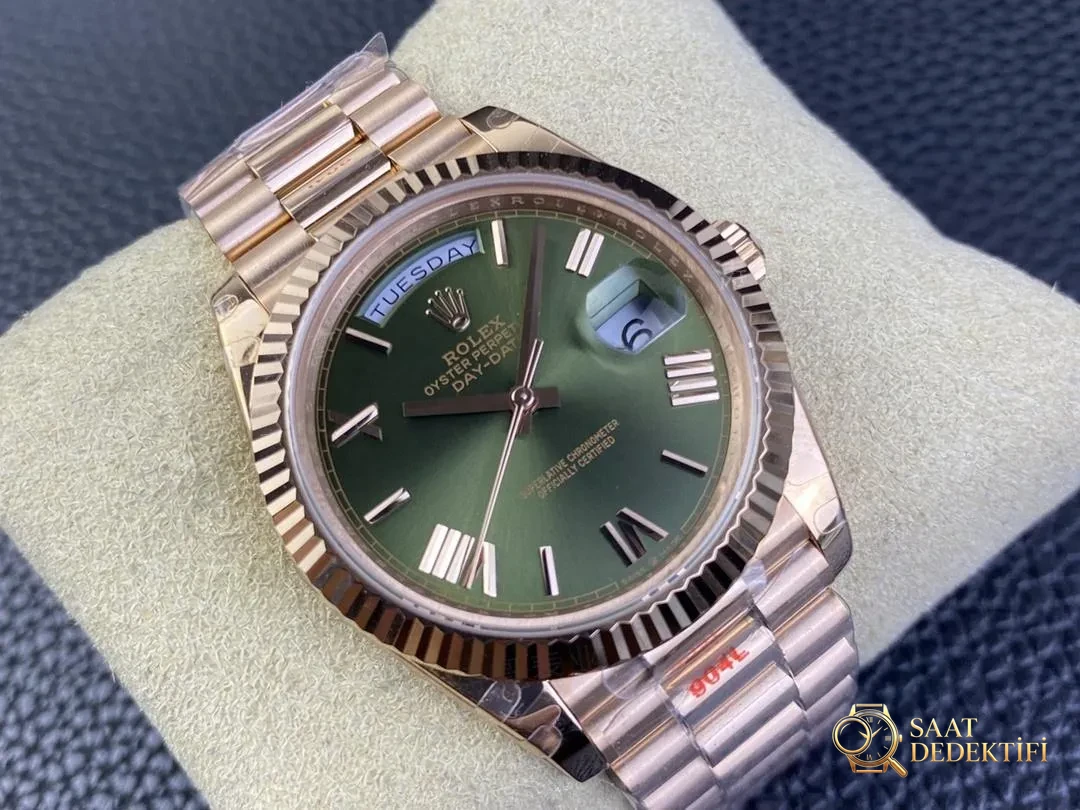 GM Factory Rolex Day-Date ağırlık dengelemeli versiyonu almaya değer mi? - Yan Profil ve Kordon Bağlantısı