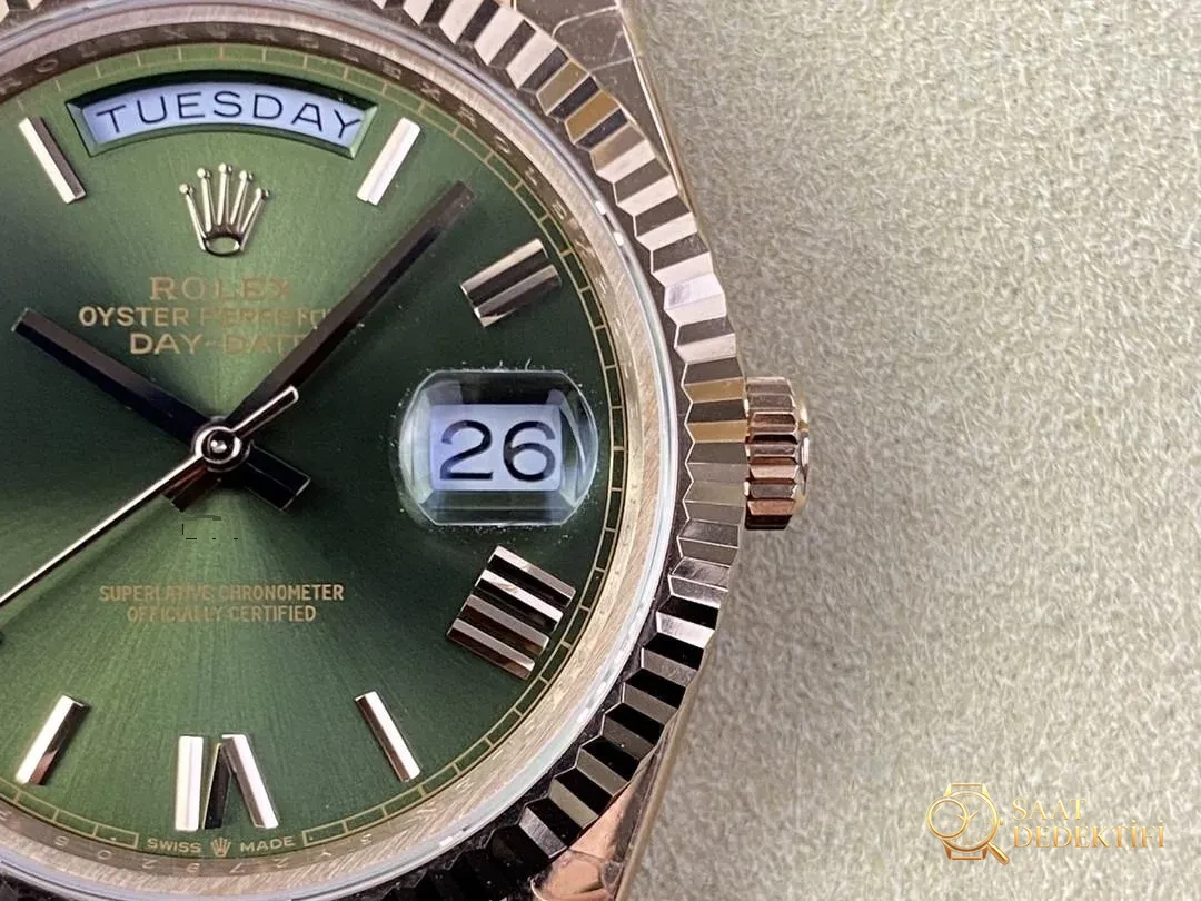 GM Factory Rolex Day-Date ağırlık dengelemeli versiyonu almaya değer mi? - Tepe Koruması ve Ayar Fonksiyonu