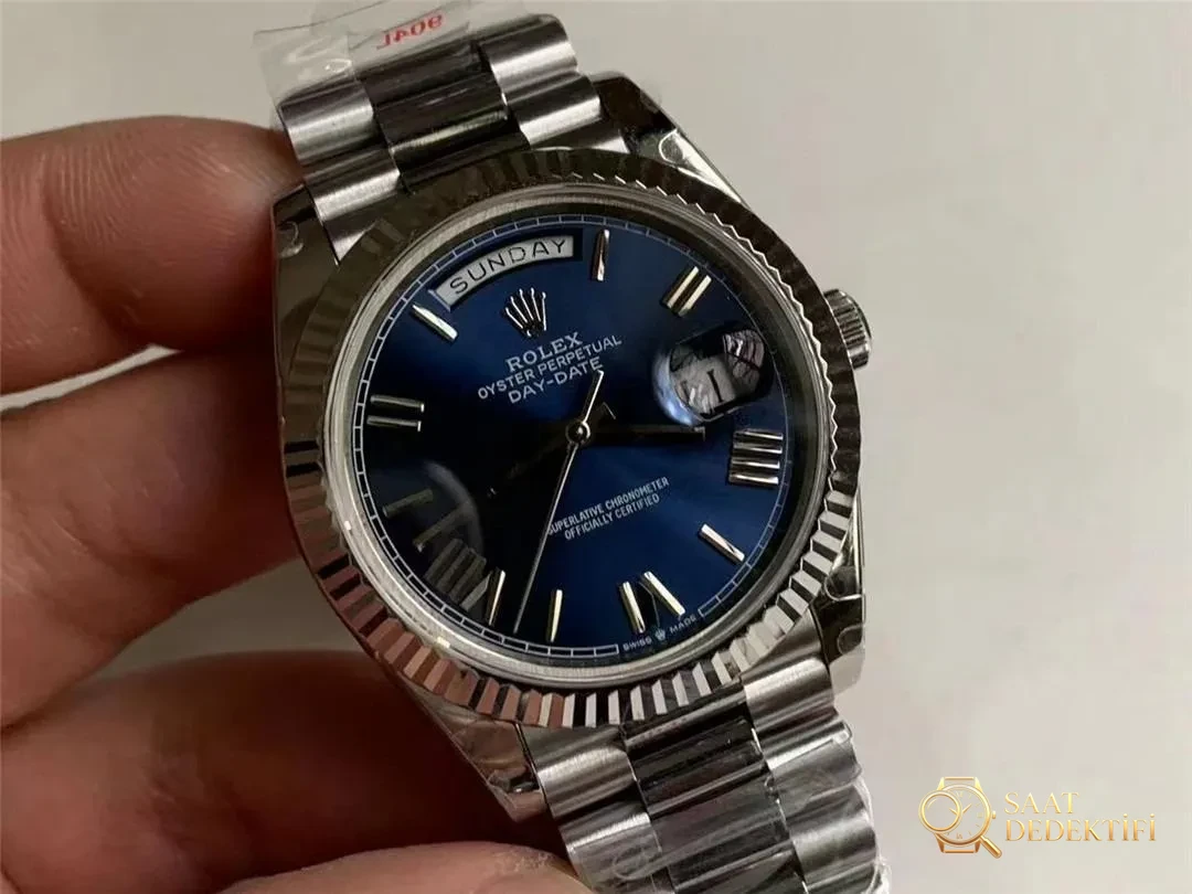 GM Factory Rolex Day-Date ağırlık dengelemeli versiyonu almaya değer mi? - Kordon Dokusu ve Dikiş Detayları