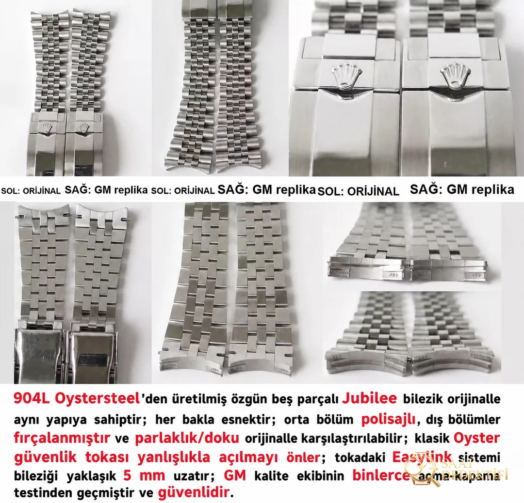 GM Factory Rolex GMT-Master 126710 kırmızı-mavi kola bezelli saat, orijinaliyle karşılaştırmada göz kamaştırıyor! - Fosfor ve Super-LumiNova Gece Görünümü