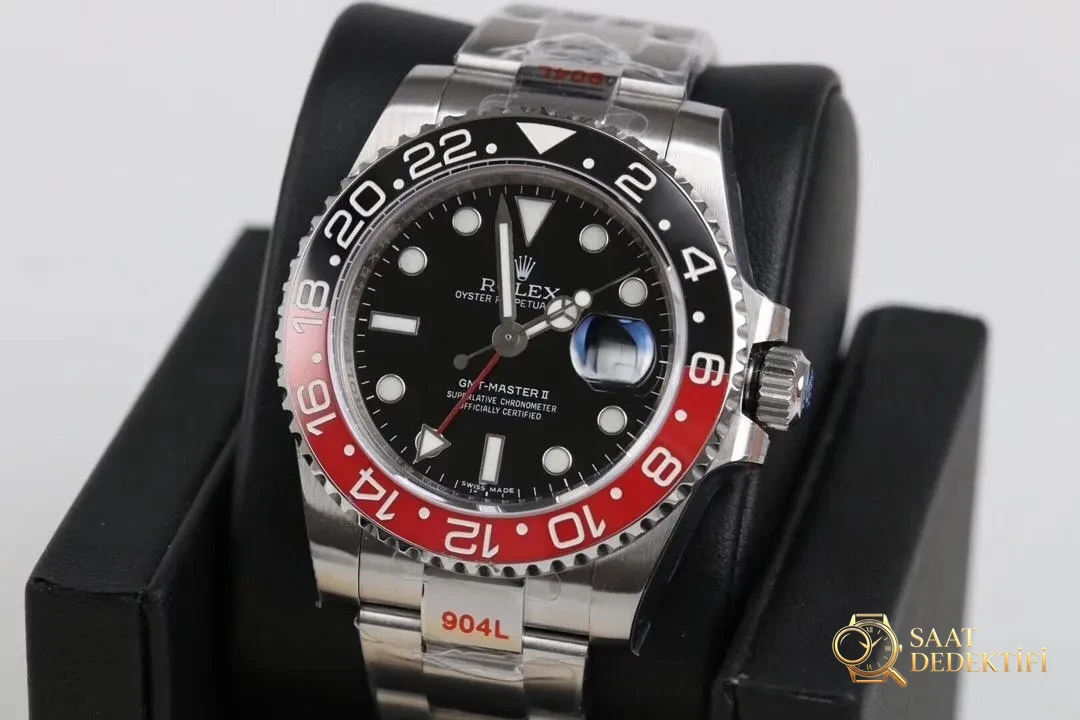 GM Factory Rolex Gmt Master Ii Kirm Kasa ve Kadran İşçiliği - fotoğraf 3