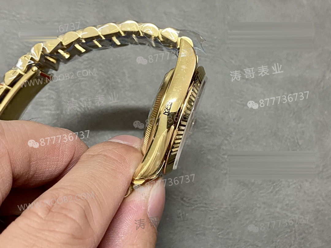 GM Factory Rolex yazısız kadran Day-Date 18038 replikasının işçiliği nasıl? — 4. fotoğraf