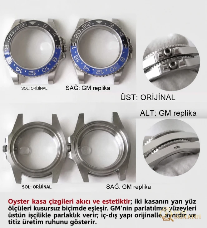 GM neues Produkt: 2019 Rolex GMT schwarz-blaue Lünette – Armbanduhr aus 904L Oyster-Stahl ist umwerfend! - Fallprofil und Kronenuntersuchung