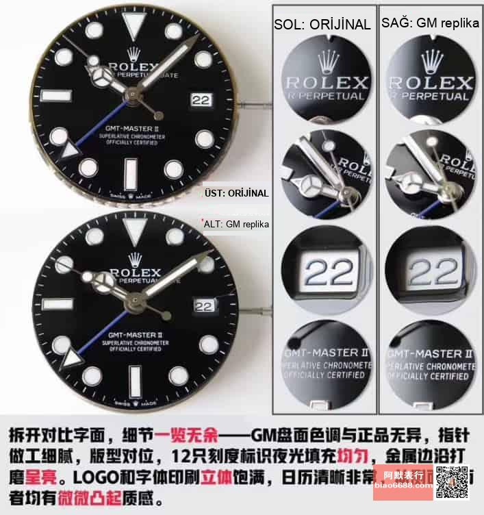 GM yeni ürün: 2019 Rolex GMT siyah-mavi bezel — 904L Oyster çeliği kol saati göz kamaştırıyor! — 4. fotoğraf