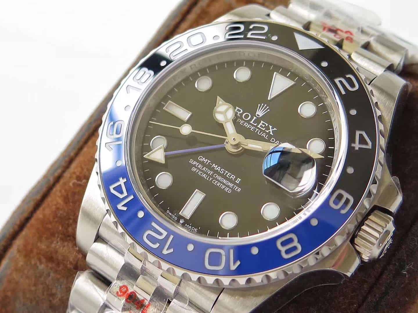 GM yeni ürün: 2019 Rolex GMT siyah-mavi bezel — 904L Oyster çeliği kol saati göz kamaştırıyor! — 10. fotoğraf