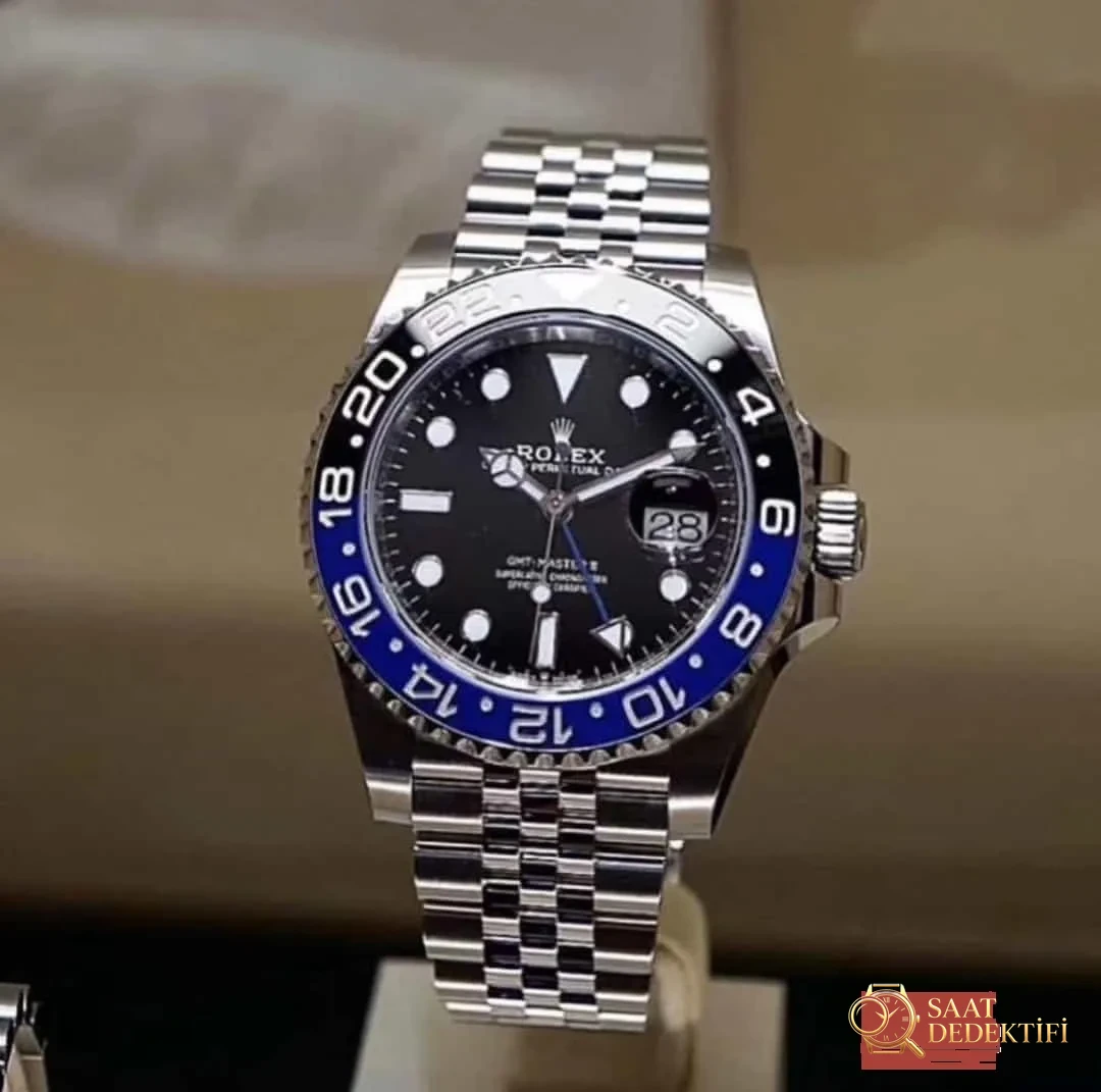 GM neues Produkt: 2019 Rolex GMT schwarz-blaue Lünette – Armbanduhr aus 904L Oyster-Stahl ist umwerfend! - Interner Mechanismus zur Mikroverstellung der Schnalle