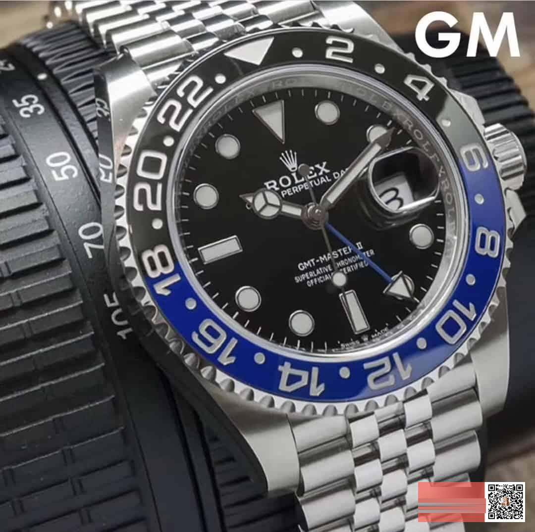 GM yeni ürün: 2019 Rolex GMT siyah-mavi bezel — 904L Oyster çeliği kol saati göz kamaştırıyor! — 17. fotoğraf
