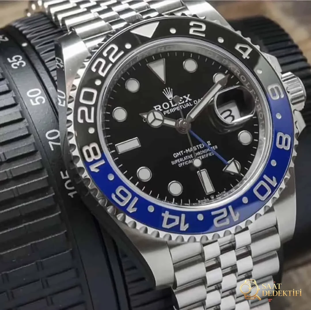 GM neues Produkt: 2019 Rolex GMT schwarz-blaue Lünette – Armbanduhr aus 904L Oyster-Stahl ist umwerfend! - Zifferblattzeiger und Sekundenzeiger