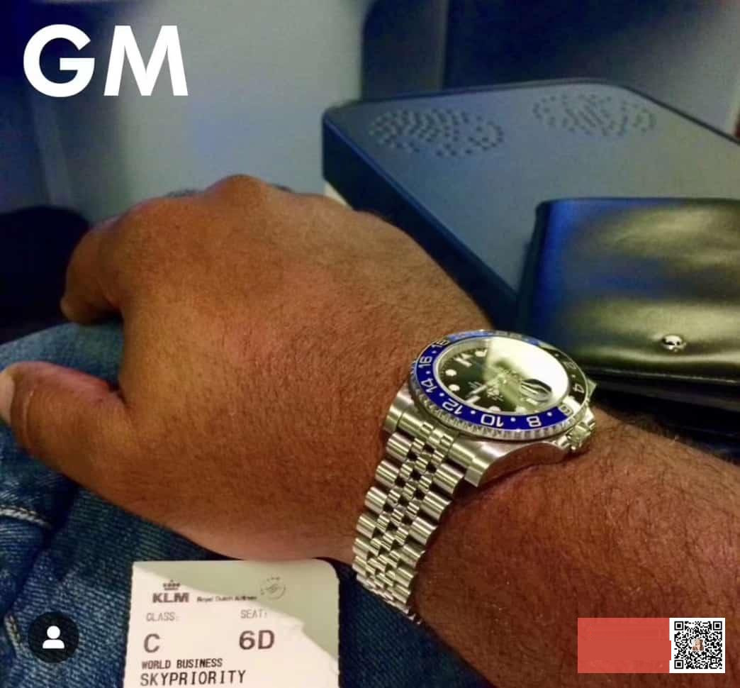 GM yeni ürün: 2019 Rolex GMT siyah-mavi bezel — 904L Oyster çeliği kol saati göz kamaştırıyor! — 18. fotoğraf