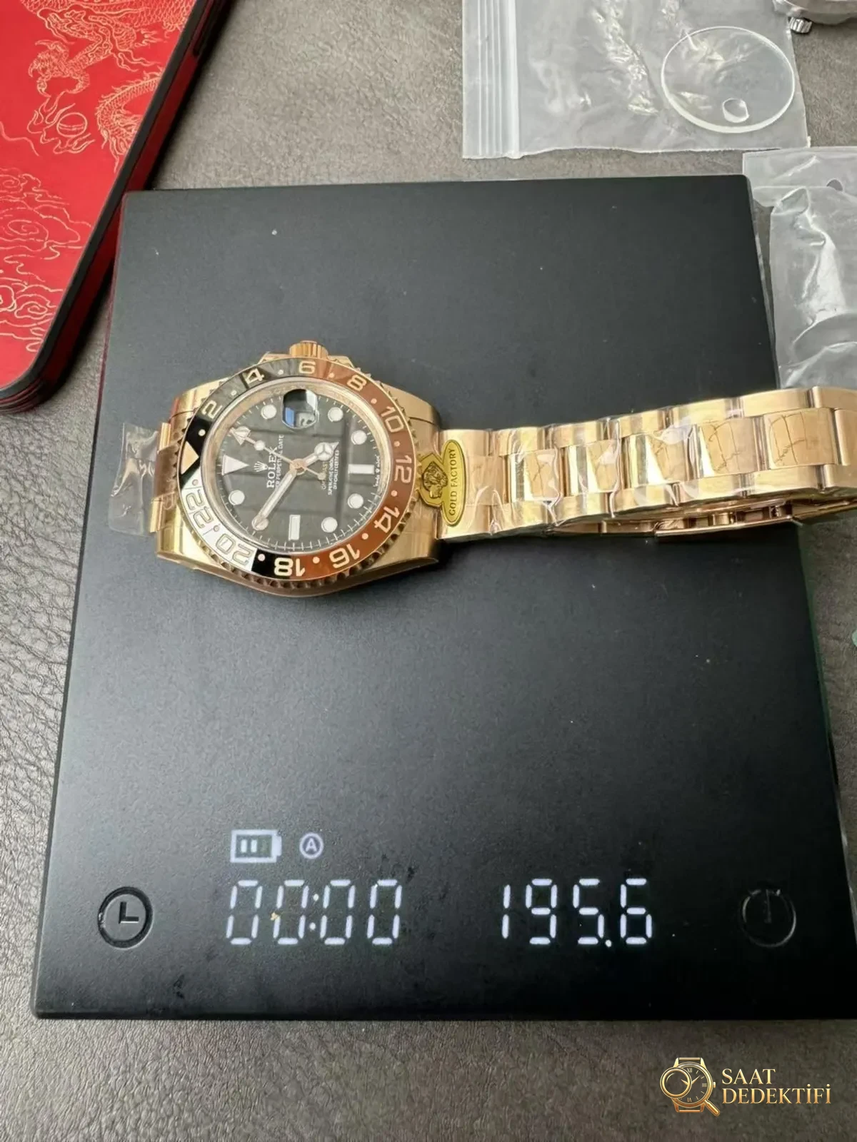 Altın Rolex Ağırlık