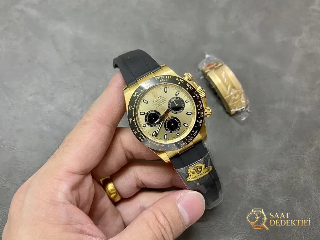 Rolex Daytona Replika Saat İncelemesi - Ön Görünüm ve Kasa Tasarımı